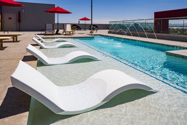 pool at The yoU Apartments