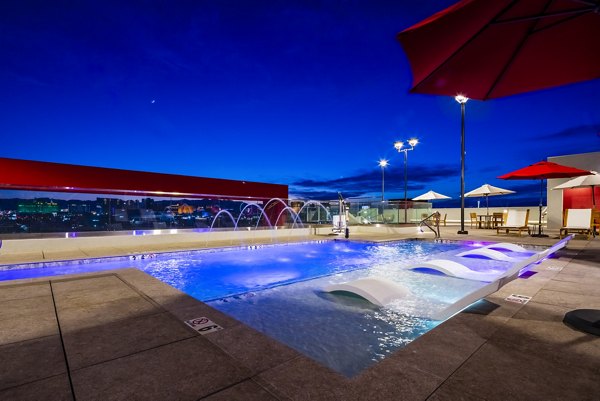 pool at The yoU Apartments