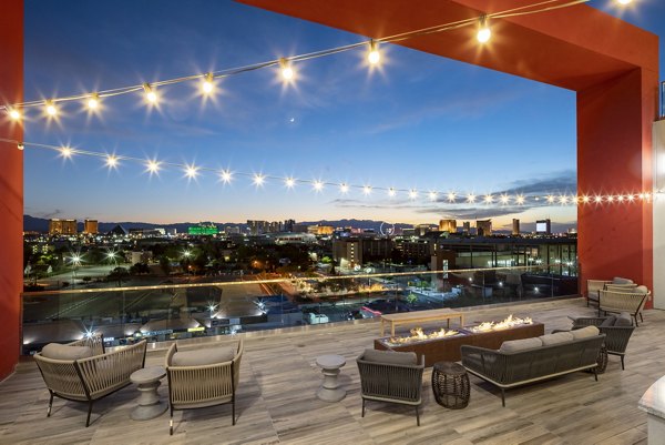 rooftop deck at The yoU Apartments