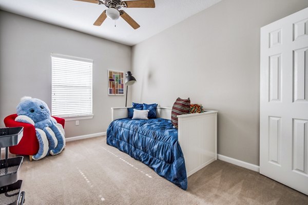 bedroom at Addicks Stone Village Apartments