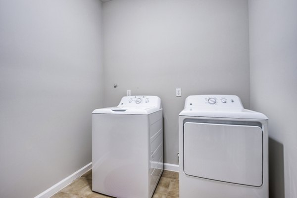 laundry room at Addicks Stone Village Apartments