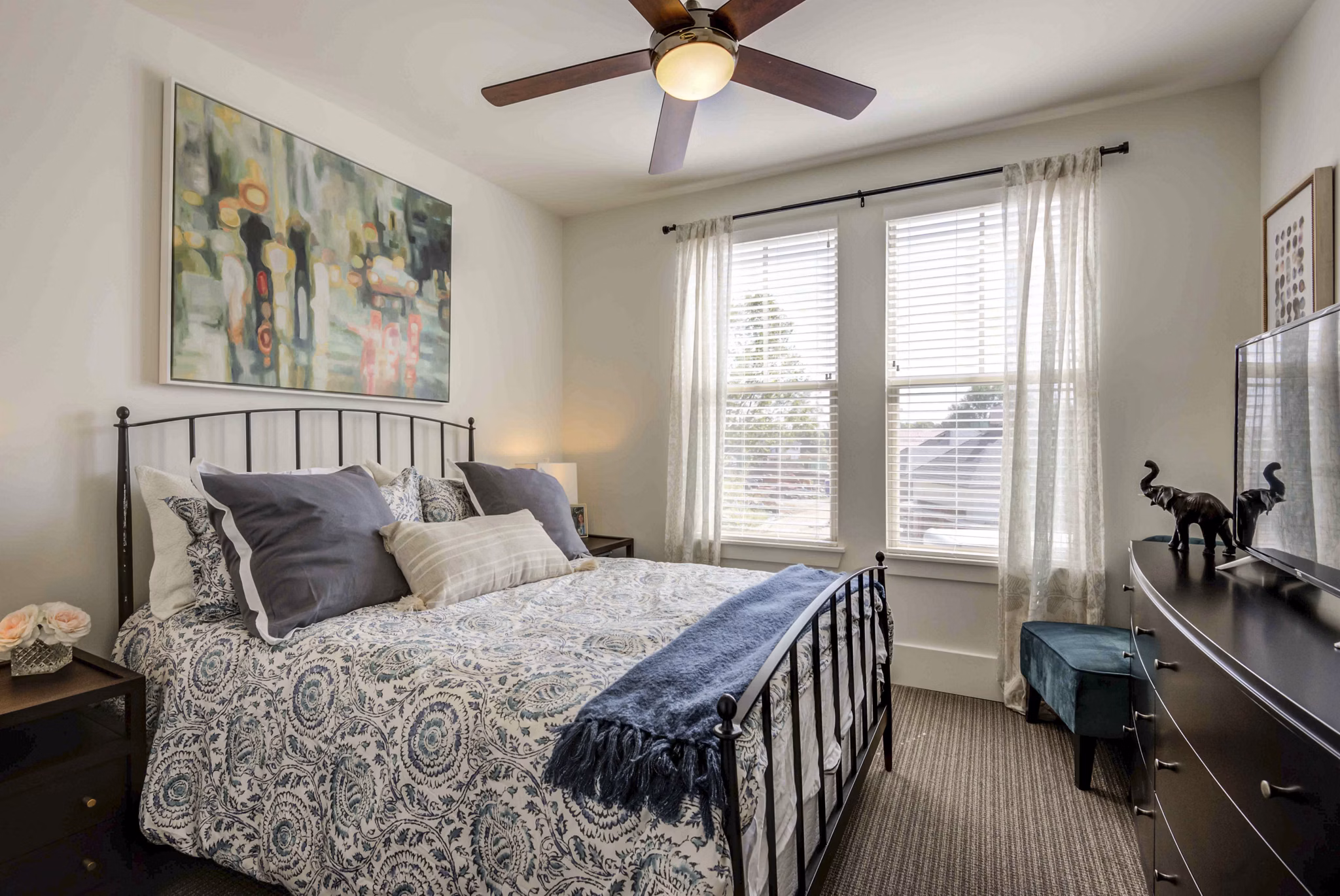 bedroom at The Kessler Residences Apartments