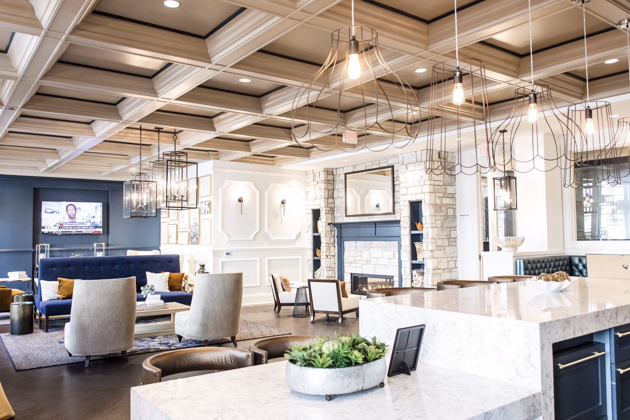 clubhouse at The Kessler Residences Apartments