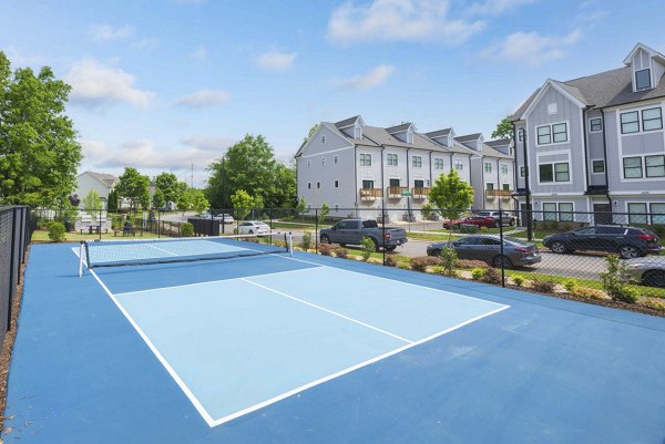 Recreational Area at Cascadia at Highland Creek Apartments