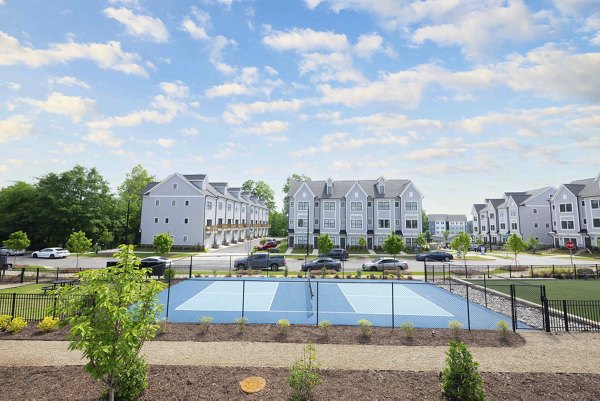 Recreational Area at Cascadia at Highland Creek Apartments