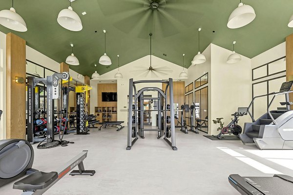 fitness center at Elan Prosperity Village Apartments