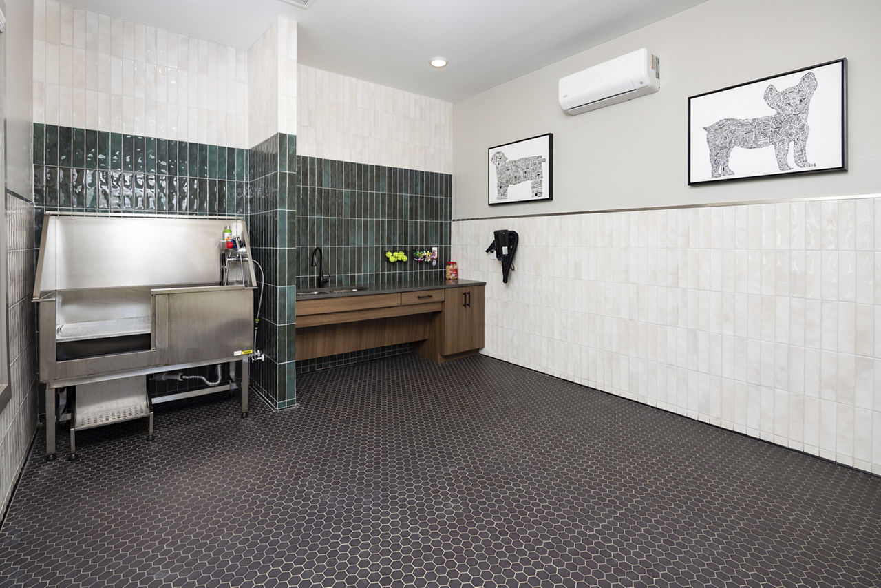 Pet wash at The Mill At White House