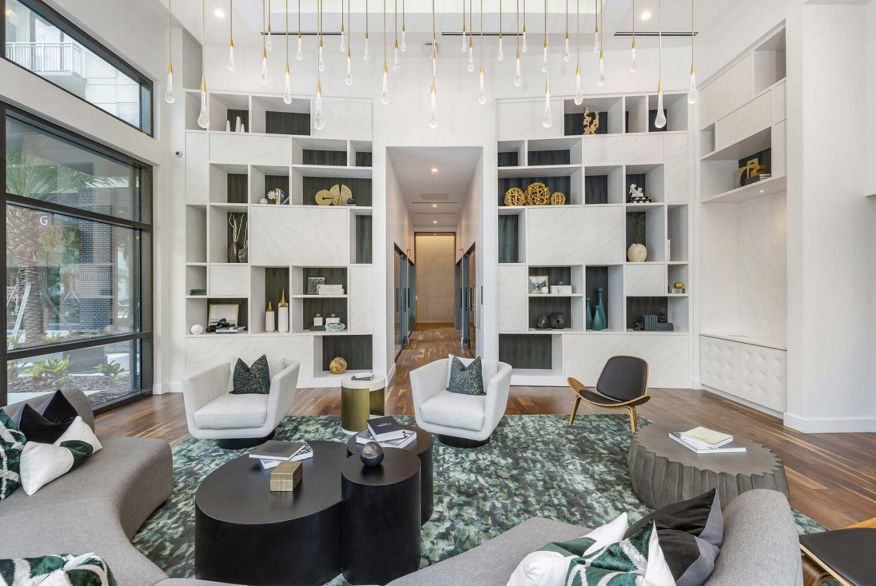 Lobby at The Mav (3 of 6)