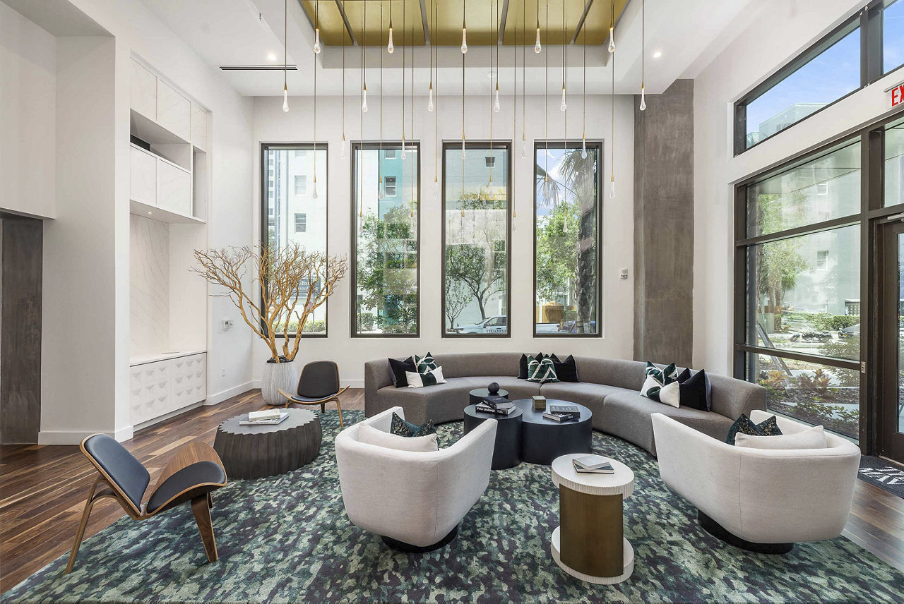Lobby at The Mav (1 of 6)