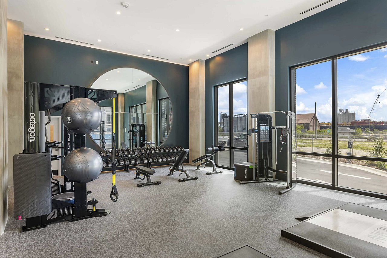 Gym at The Mav (2 of 3)