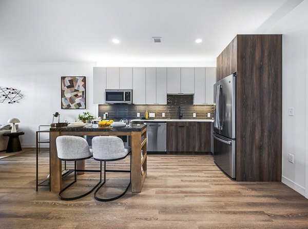 kitchen at Anthem Everett Apartments