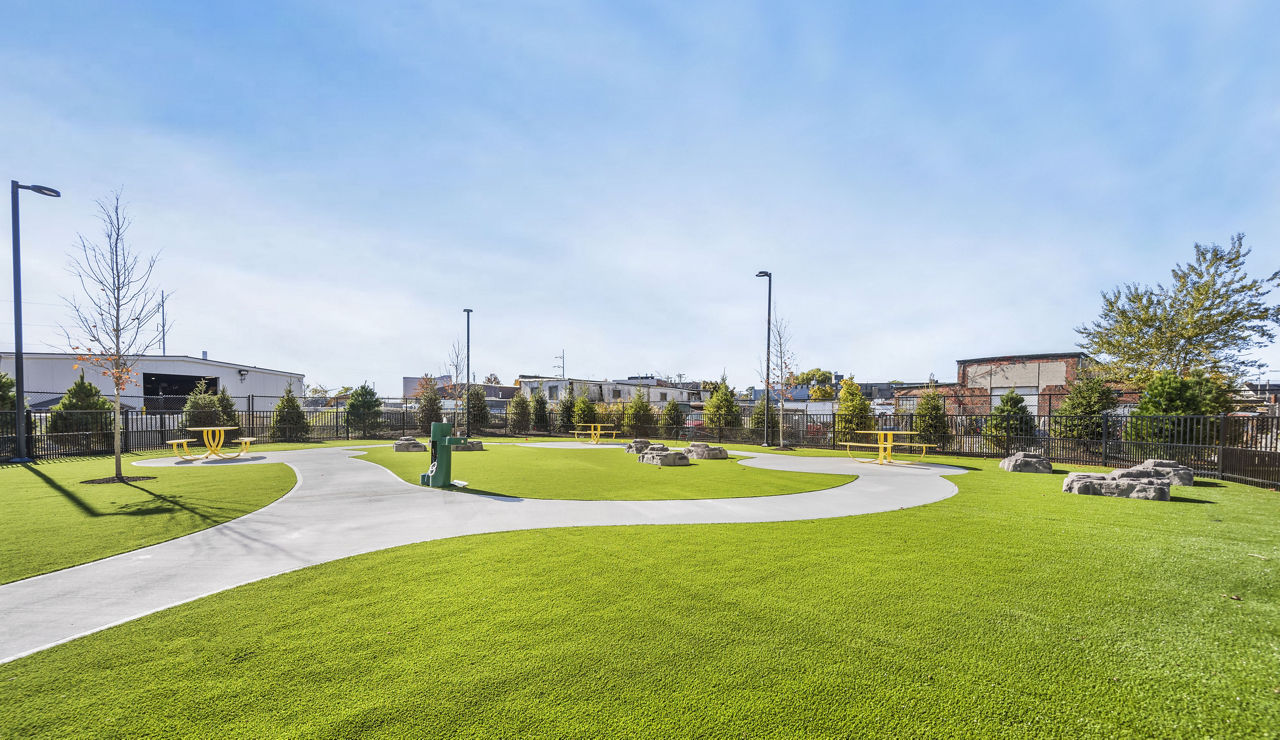 Dog park at Anthem Everett