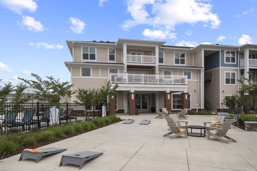 patio at Attain at Bradford Creek Apartments 