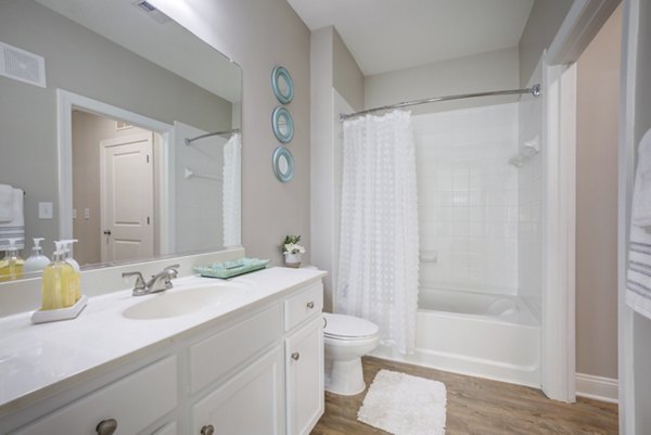 bathroom at Parq 170 Apartments