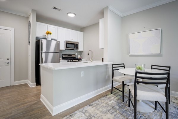 kitchen at Parq 170 Apartments