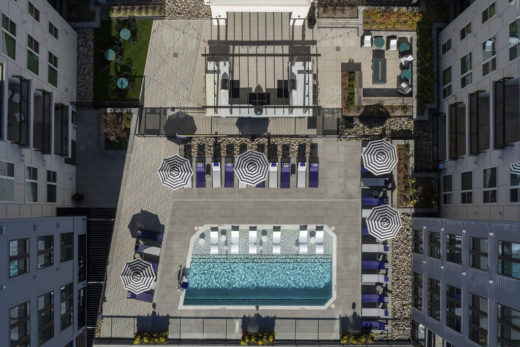 Pool at The Boulevard Apartments A Broadstone Community (2 of 2)