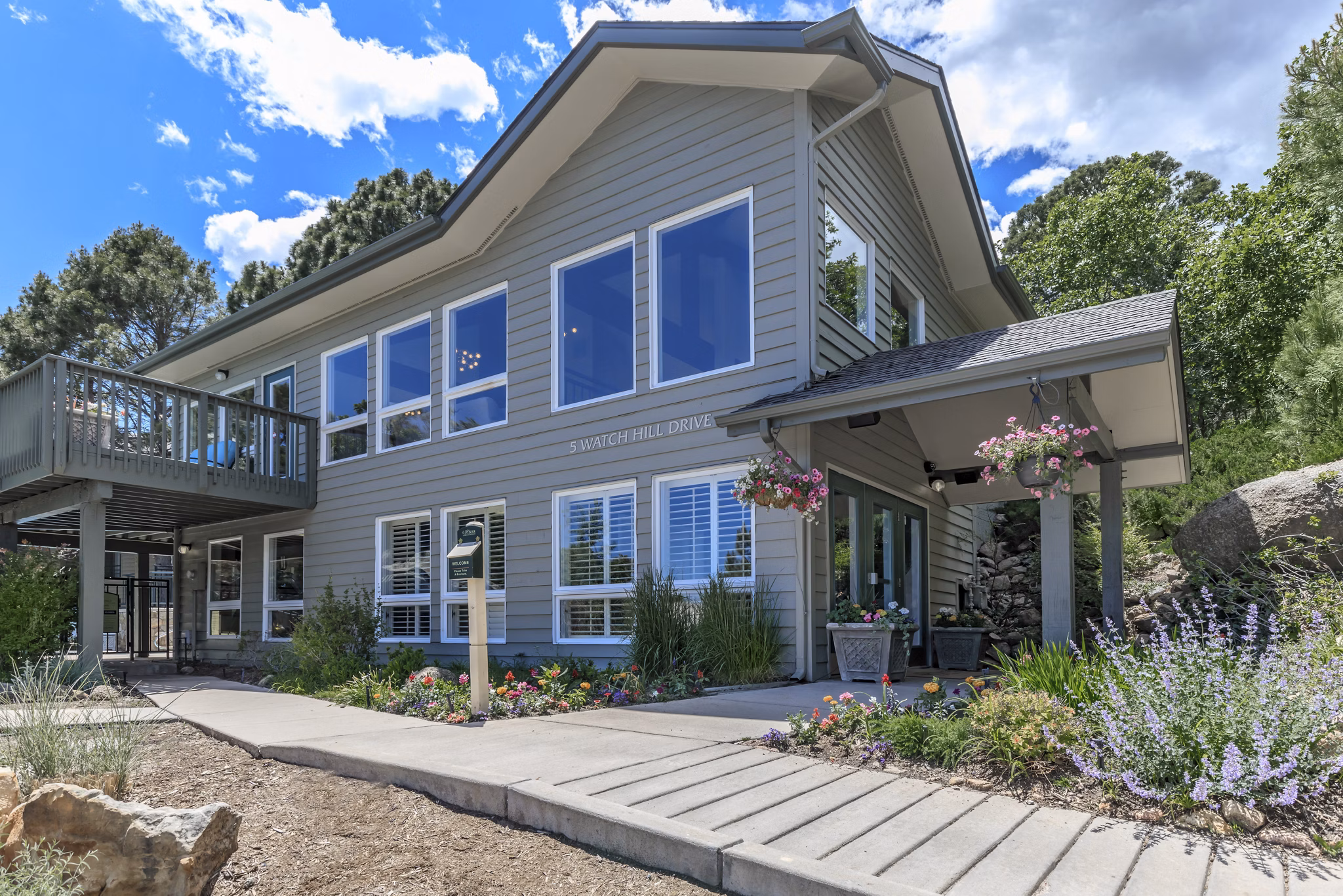 exterior at Pines at Broadmoor Bluffs Apartments