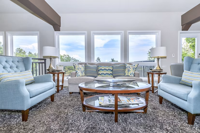 clubhouse at Pines at Broadmoor Bluffs Apartments