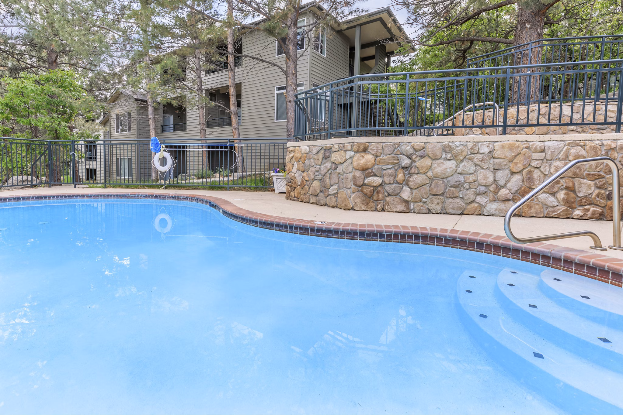 pool at Pines at Broadmoor Bluffs Apartments