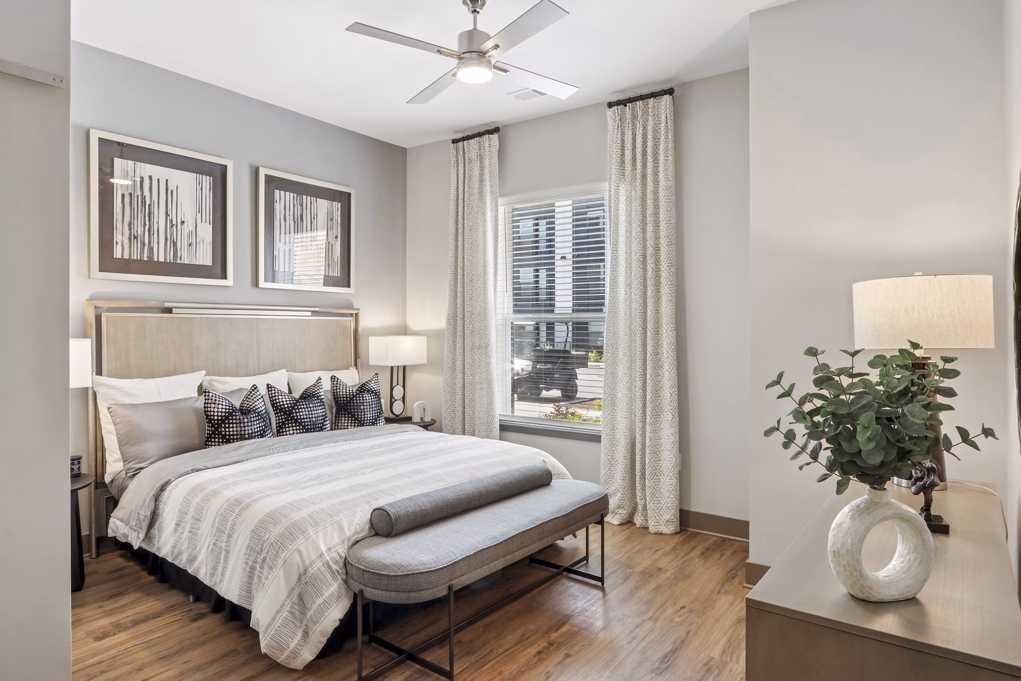 bedroom at The Terra Apartment Homes