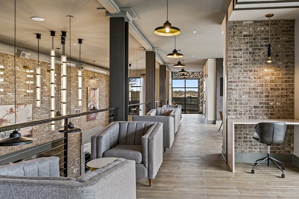 Clubhouse offering modern amenities and social spaces at The Terra Apartment Homes