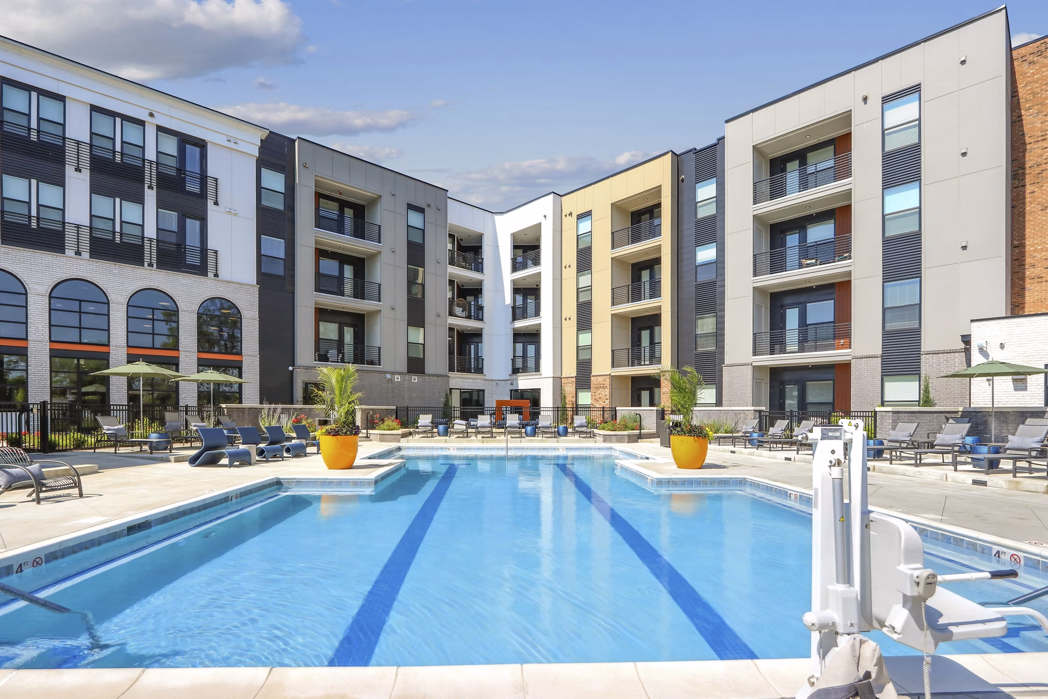 pool at The Terra Apartment Homes
