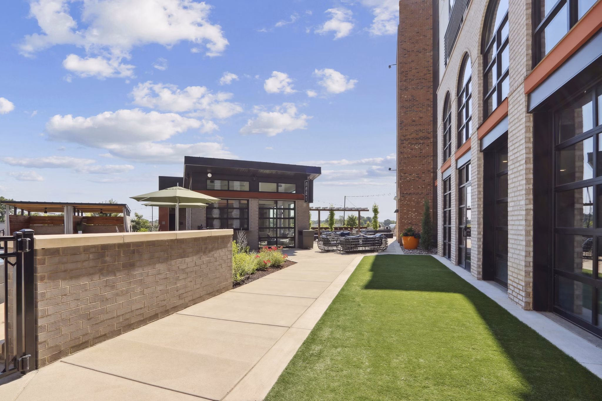 patio at The Terra Apartment Homes