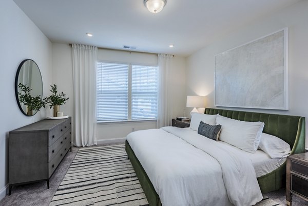 bedroom at ABODE at Greenway Apartments