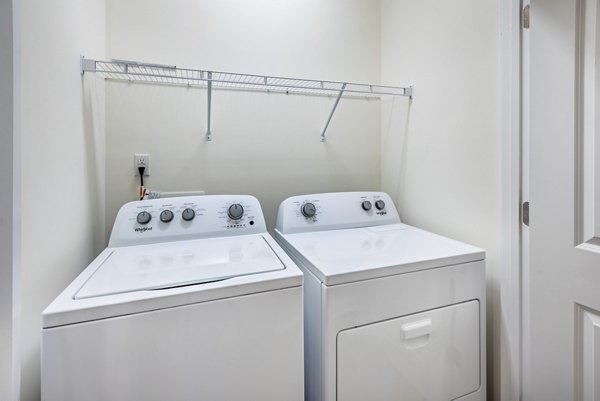 laundry room at ABODE at Greenway Apartments