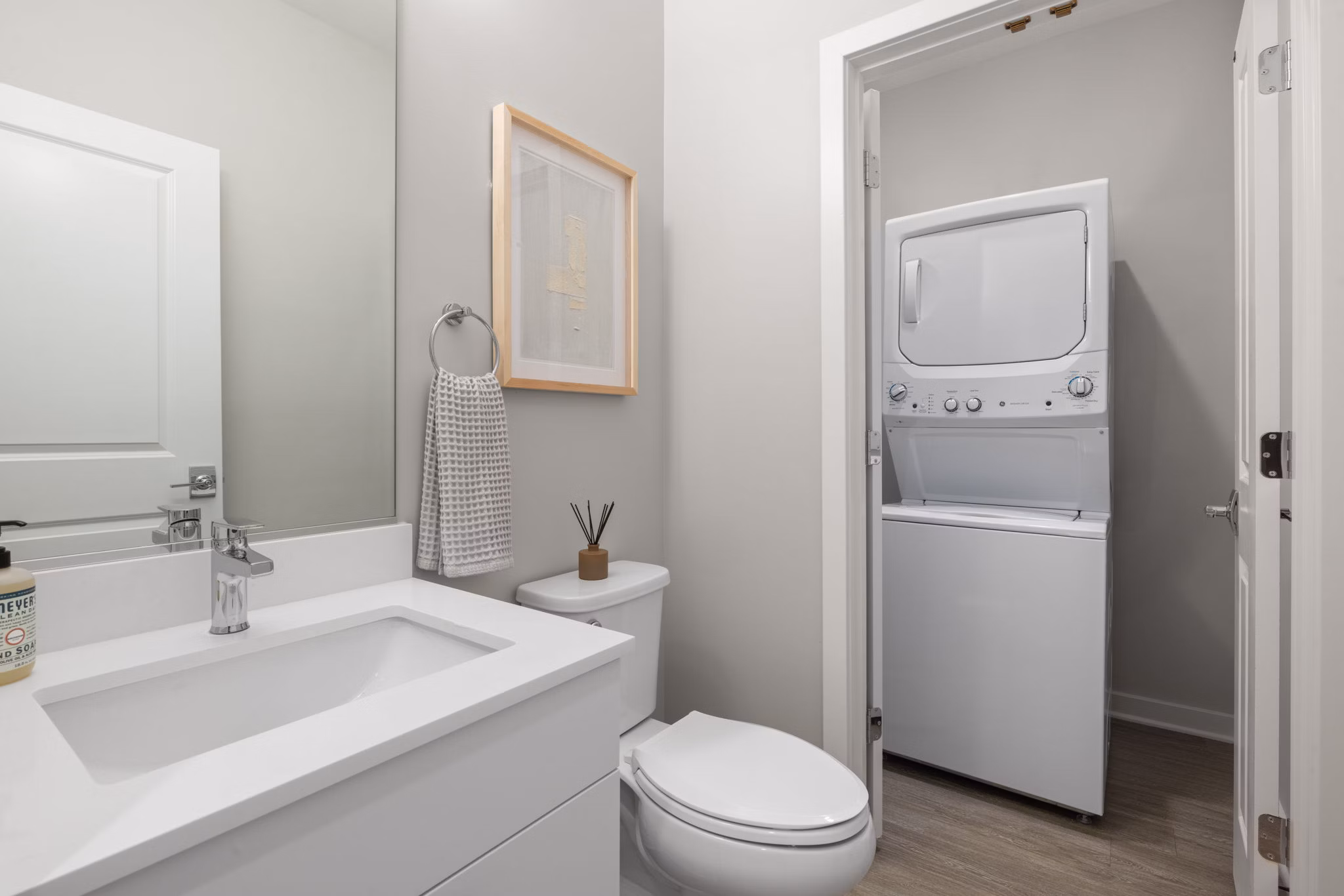 bathroom at The Village at Compass Pointe Apartments