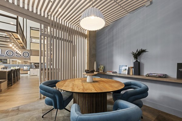 clubhouse at Elan LoSo Apartments