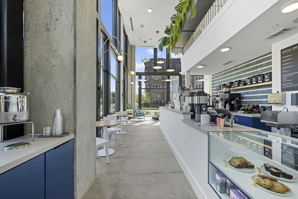 clubhouse at Elan LoSo Apartments