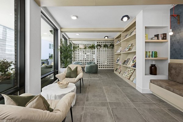 clubhouse at Elan LoSo Apartments