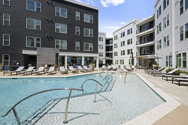 pool at Elan LoSo Apartments