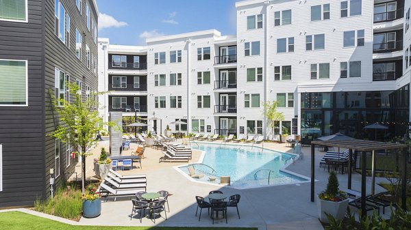 pool at Elan LoSo Apartments