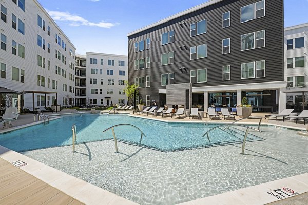 pool at Elan LoSo Apartments