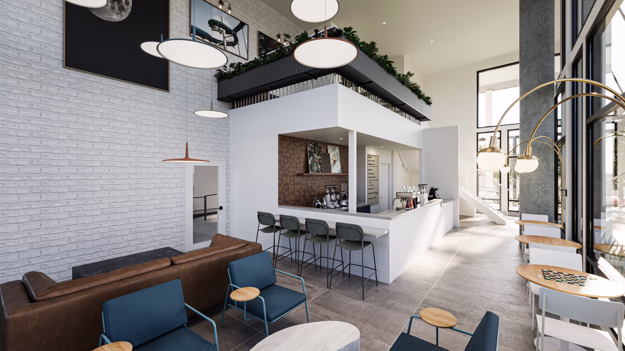 rendering at Elan LoSo Apartments