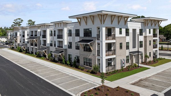building/exterior at The Range on Oleander Apartments