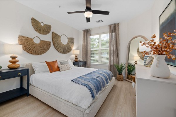 bedroom at The Range on Oleander Apartments
