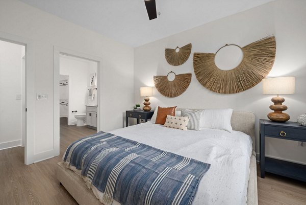 bedroom at The Range on Oleander Apartments