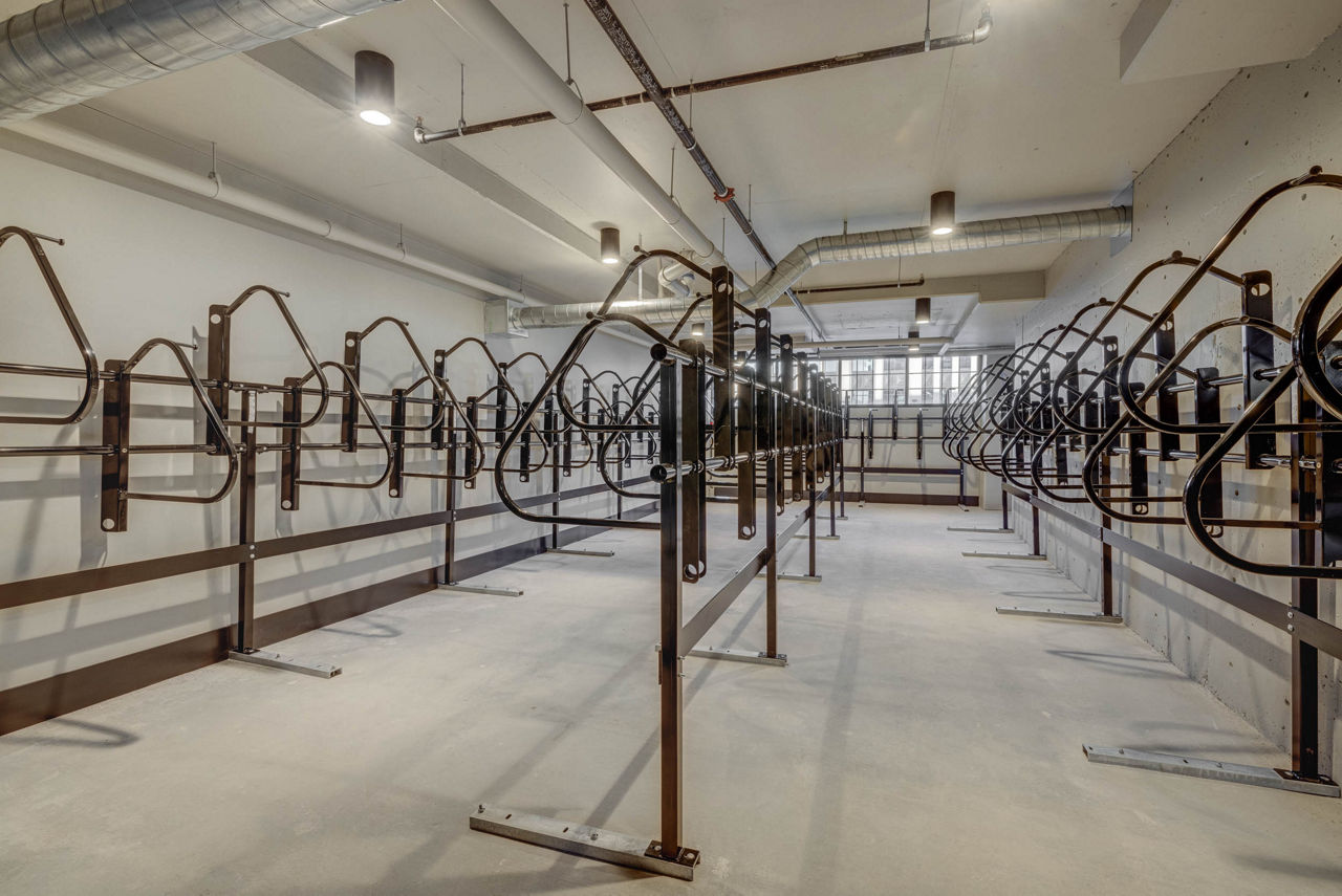 Bike room at Cinq (1 of 2)