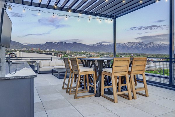 Recreational Area at The DeWitt Apartments Apartments