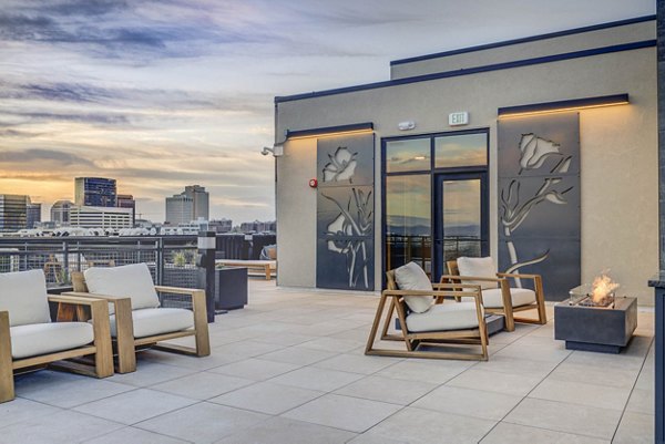 Recreational Area at The DeWitt Apartments Apartments