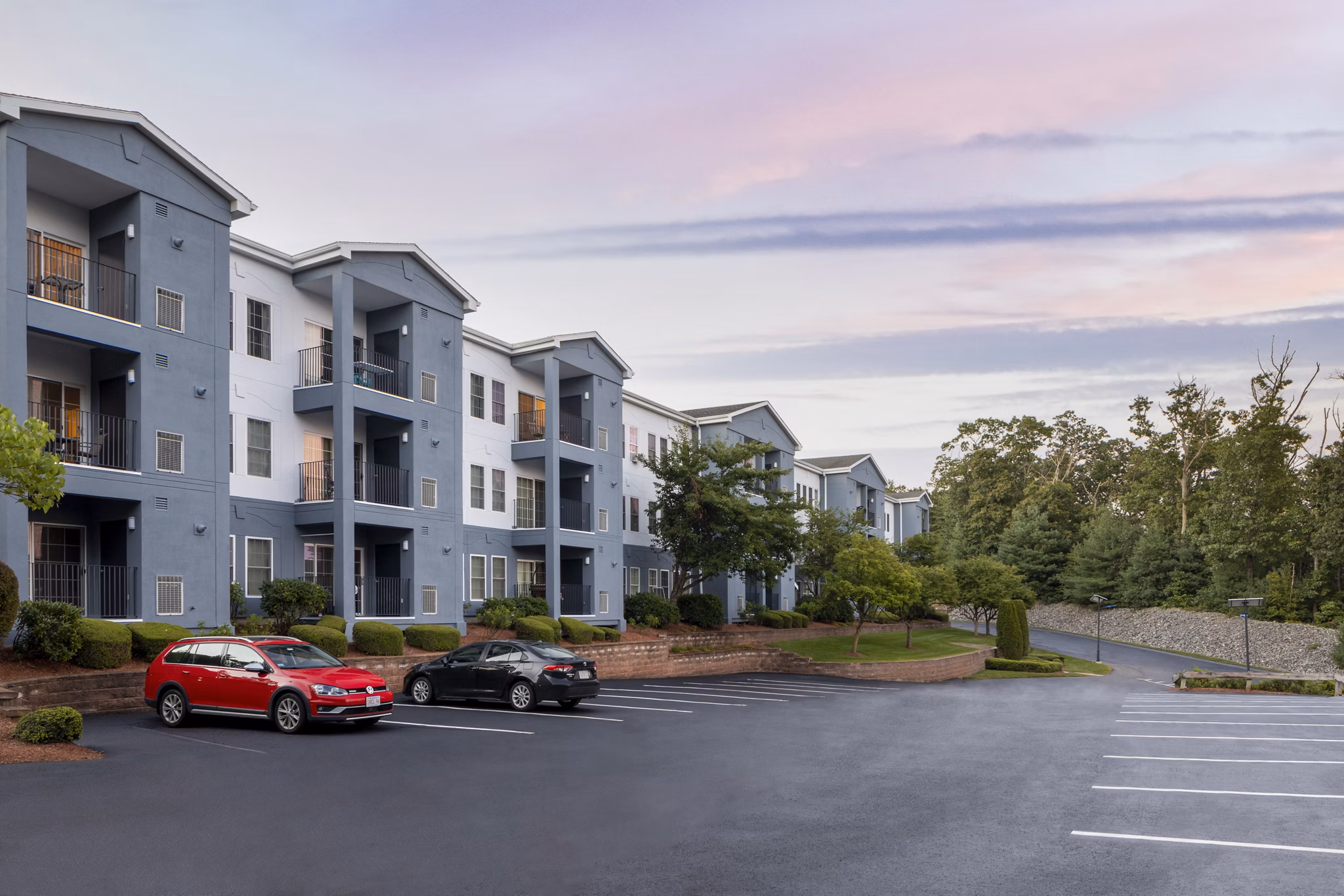 exterior at Highlands at Hudson Apartments
