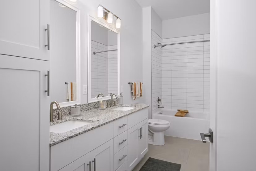 bathroom at Summerall Apartments