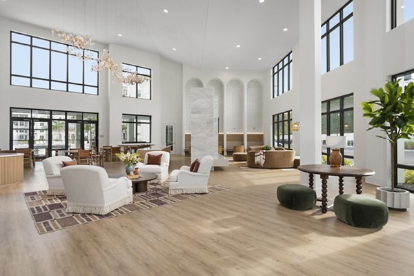 clubhouse at Summerall Apartments