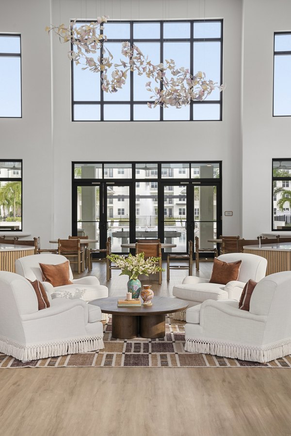 clubhouse at Summerall Apartments