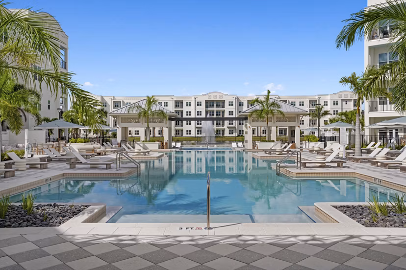 pool at Summerall Apartments