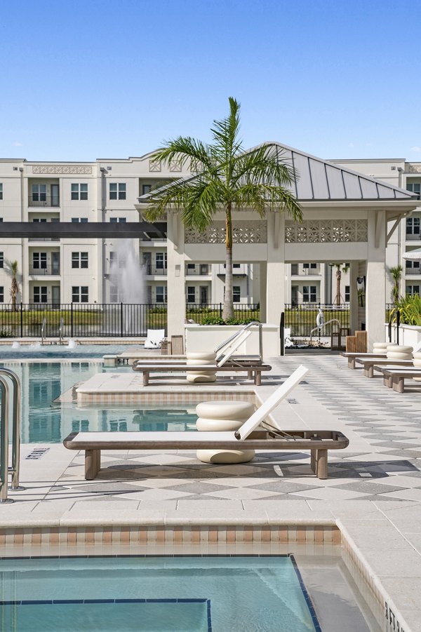 pool at Summerall Apartments