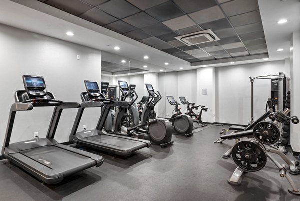 fitness center at 298 Mulberry Apartments